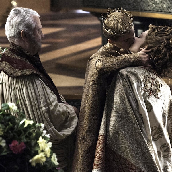 Joffrey and Margaery seal their union with a kiss from Game of Thrones